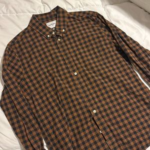 Men Long Sleeve Polo Size Medium